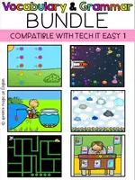 Προεπισκόπηση - Διαδραστικό υλικό - Complete Educational Interactive Vocabulary and Grammar Games Bundle for A Senior Compatible with Tech it easy 1 - Εξώφυλλο