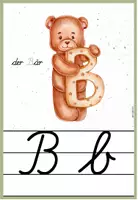 Vorschau - Poster - Lateinische Ausgangsschrift - Buchstabenposter bzw. Lautplakate mit Tieren - Seite 3