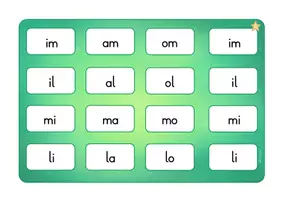 Vorschau - Stationenlernen - lesen üben: Leseteppich L,A,O,M,I (Einsterns Schwester) - Seite 3