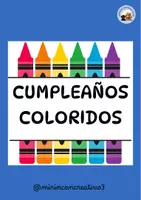 Vista previa - Decoración del aula - Cumpleaños colorido - Portada