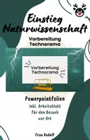 Vorschau - Präsentationen/Tafelbilder - PPT & Stundenentwurf: Technorama Vorbereitung Teil 2.1 - Einstieg Naturwissenschaft - Deckblatt