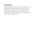 Vorschau - Arbeitsblätter - Steinzeit - Karteikarten und Arbeitsblatt - Seite 1