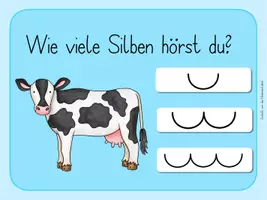 Vorschau - Stationenlernen - Spielepaket - Silbenquiz - leicht - interaktive PDF - Seite 3