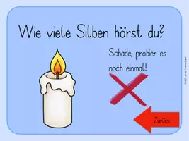 Vorschau - Stationenlernen - Silben Quiz einfach (Spiel 5) - Seite 3