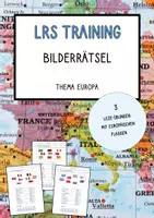 Vorschau - Arbeitsblätter - Freebie LRS Training Flaggen-Rätsel Europa Bilderrätsel Lesespur - Deckblatt