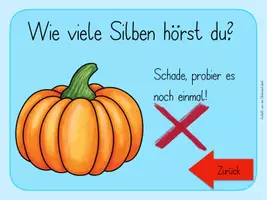Vorschau - Stationenlernen - Silben Quiz schwer (Spiel 2) - Seite 3