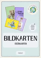 Vorschau - Bildkarten - Kreative Bildkarten für das Erzählen und Schreiben von Geschichten - Deckblatt