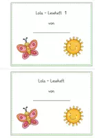 Vorschau - Arbeitsblätter - Einsterns Schwester: Lola Lesetraining - Klasse 1 - Seite 1