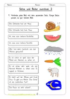 Vorschau - Arbeitsblätter - Sätze und Texte lesen üben - Klasse 2 Leseübungen - Seite 3