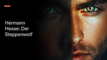 Vorschau - Präsentationen/Tafelbilder - Präsentation: Der Steppenwolf - Roman von Hermann Hesse - Deckblatt