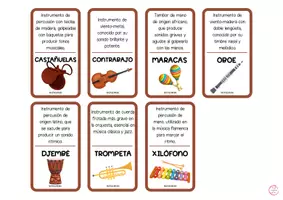Vista previa - Juegos / Gamificación - INSTRUMENTOS MUSICALES DOMINÓ - página 2