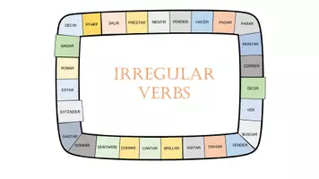 Vista previa - Juegos / Gamificación - TABLERO VERBOS IRREGULARES - página 1