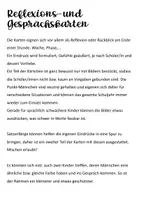 Vorschau - Anderer Materialtyp - Datei Gesprächskarten Reflexion - Seite 1