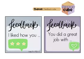 Vorschau - Spiele - Action cube: Feedback Englischunterricht - Seite 1