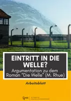 Vorschau - Arbeitsblätter - Argumentation - Würdest du in "Die Welle" eintreten - Deckblatt