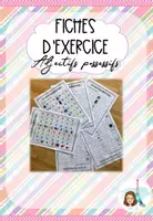 Vorschau - Arbeitsblätter - Fiches d'exercice/ Arbeitsblätter: Adjectifs possessifs (Possessivpronomen) - Deckblatt