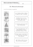 Vorschau - Arbeitsblätter - Meine Weihnachtsübungen 2. Klasse - Deutsch, Mathematik - Seite 2