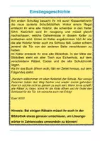Vorschau - Spiele - Escape Room - Back to School (6 Rätsel) - Seite 1