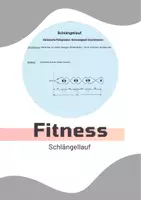 Vorschau - Bildkarten - Schlängellauf (Geschwindigkeit und Koordination) - Deckblatt