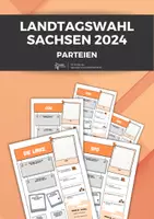 Vorschau - Arbeitsblätter - Sparpaket: Landtagswahl Sachsen 2024 (Lückentext, Quiz, Kreativaufgabe, Wortwolke, Steckbrief) - Seite 1