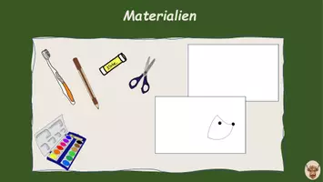 Vorschau - Mal- und Bastelvorlagen - Herbst-Igel Kunst Klasse 1-4 Digital Schritt für Schritt Anleitung - Seite 3