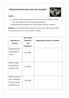 Vorschau - Arbeitsblätter - Märchen: "Das Feuerpferd" (Märchen aus Georgien) Märchenmerkmale untersuchen (zweifach differenziert)+LÖSUNGEN - Seite 3