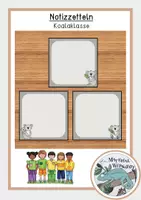 Vorschau - Anderer Materialtyp - Notizzetteln - Koalaklasse FREEBIE - Deckblatt