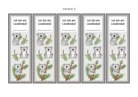 Vorschau - Poster - Lesezeichen - Koalaklasse - Seite 3