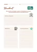 Vorschau - Arbeitsblätter - Steckbrief Krankheitslehre - Deckblatt