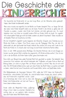 Vorschau - Arbeitsblätter - Kinderrechte - Lesetext + Arbeitsblatt (3-fach differenziert) - Seite 1