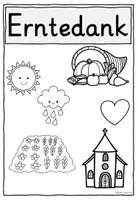 Vorschau - Fördermaterial/Inklusion - Religion Erntedank Klasse 3-6 Symbolkarte FREEBIE - Seite 2