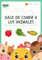 Vista previa - Tarjetas / Manipulativos - DALE DE COMER A LOS ANIMALES - Portada