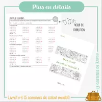 Aperçu - Préparation de séquence / Séquence complète - Livret de calcul mental avec correction 3 - Page 3