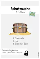 Vorschau - Spiele - Schatzsuche 1.-4. Klasse - Deckblatt