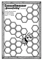 Vorschau - Arbeitsblätter - Lesezeitmesser/Lesetracker "Bienen" - Seite 3