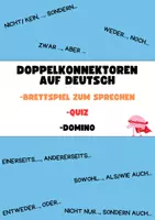 Vorschau - Arbeitsblätter - Doppelkonnektoren Auf Deutsch, Nicht/kein…, sondern Sowohl…, als/wie auch Nicht nur…, sondern auch - Deckblatt