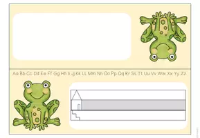 Vorschau - Anderer Materialtyp - Namensschilder - Frosch - Seite 2