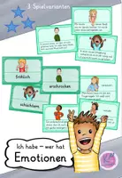 Vorschau - Spiele - Emotionen - Ich habe - wer hat (3 differenzierte Spielvarianten) - Deckblatt