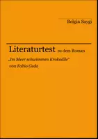 Vorschau - Arbeitsblätter - Literaturtest für "Im Meer schwimmen Krokodile" von Fabio Geda - Deckblatt