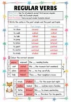 Vorschau - Arbeitsblätter - Materialpaket Englisch Zeitformen Übersicht Übungen Grammatik Englisch - Seite 3