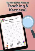 Vorschau - Arbeitsblätter - Materialpaket: 25+ Suchsel für Kinder - Seite 3