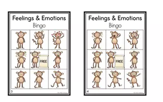 Aperçu - Jeux - Feelings & Emotions - Bingo - Page 2