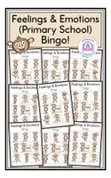 Aperçu - Jeux - Feelings & Emotions - Bingo - Page de couverture