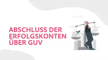 Vorschau - Arbeitsblätter - Abschluss der Erfolgskonten über GUV - Seite 1