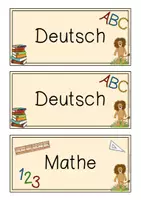 Vorschau - Poster - LÖWENKLASSE Tagestransparenz / Stundenplan - Seite 1