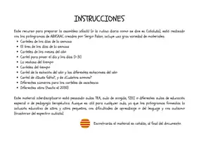 Vista previa - Refuerzo / NEE / Materiales de apoyo - LA RUTINA DIARIA (CON PICTOGRAMAS) - página 3