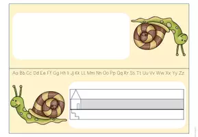 Vorschau - Anderer Materialtyp - Namensschilder - Schnecke - Seite 2