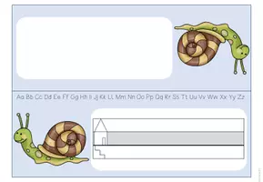 Vorschau - Anderer Materialtyp - Namensschilder - Schnecke - Seite 3