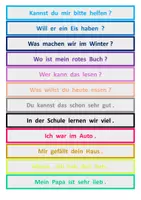 Vorschau - Spiele - Schnipselsätze: Wörter ordnen - Seite 3