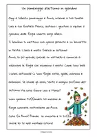Vorschau - Text - Erzählungen zum Thema "autunno" (Herbst) auf Italienisch - Deckblatt